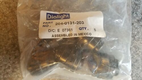 Dialight 204-0131-203, Dimming Indicator Lens, Red, 204 Series (1 piece)