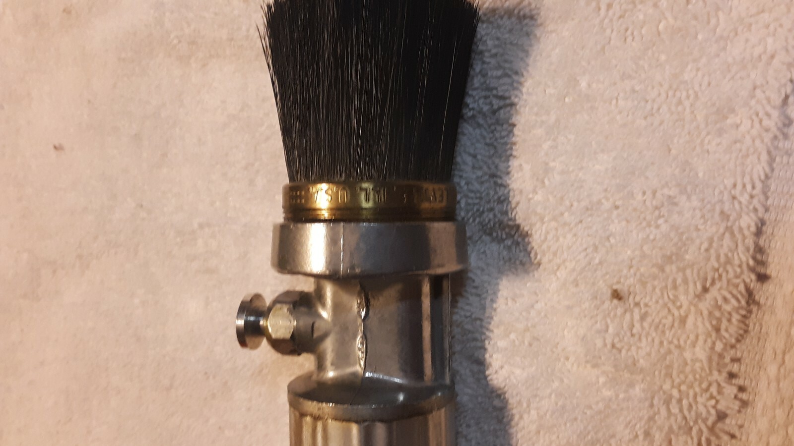 MARSH FB-25 hog hair bristle NOS FOUNTAIN BRUSH w/ box