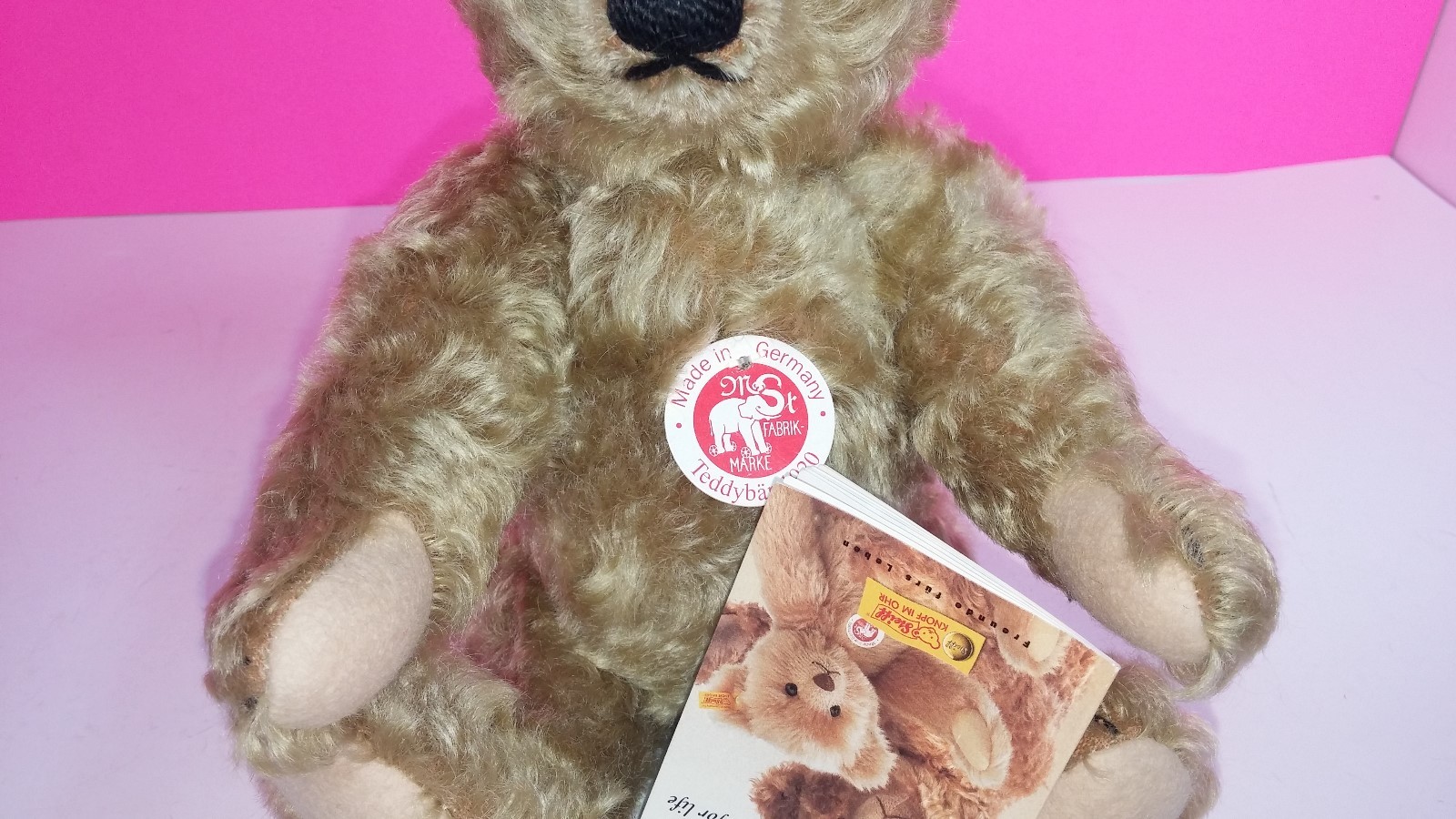 Steiff 2006 Classic Teddy Bear Mohair New with Original Tags FAO Schwarz