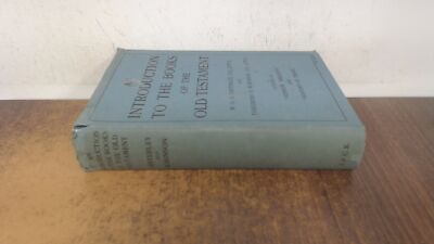 An introduction to the books of the Old Testament, W.O.E. Oesterl