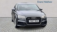 2017 Audi A3 2.0 TFSI Quattro S Line 5dr S Tronic Hatchback Petrol Automatic