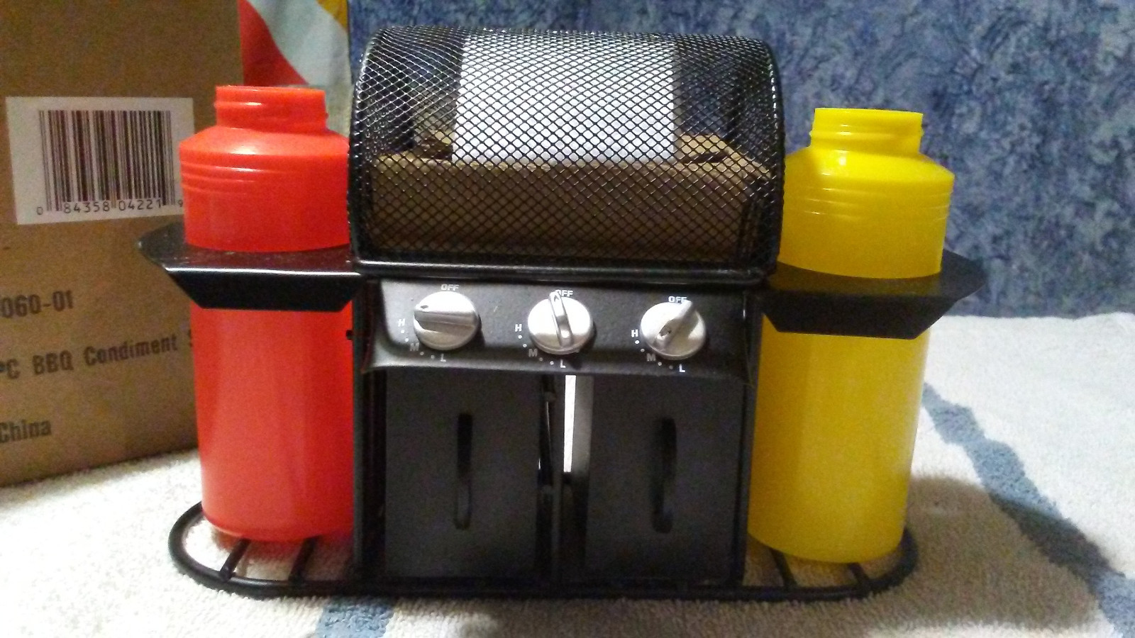 6pc BBQ Condiment Set