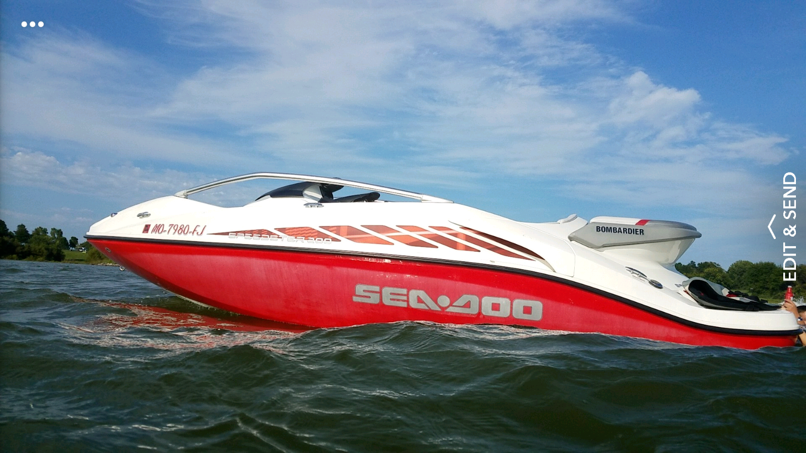 2004 SeaDoo Speedster 310hp w/trailer