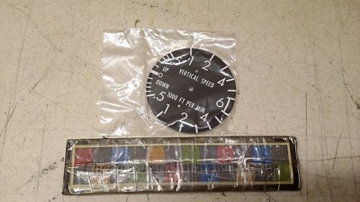 NOS Kearflex Vertical Speed Scale Dial Indicator 3744-1 5355-01-219-8651