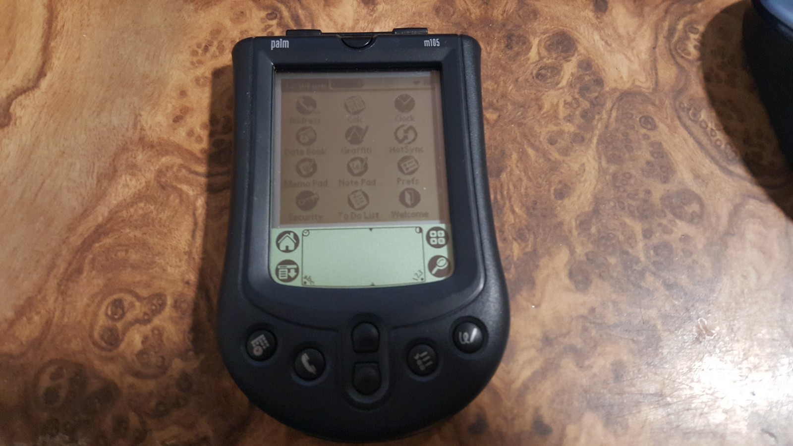 Palm M105 Handheld With Stylus and Leather Case TESTED