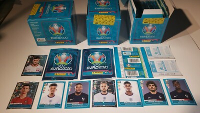 Panini Euro 2020 No Preview Box - 50 Packets - Mbappe - Sancho - Rashford