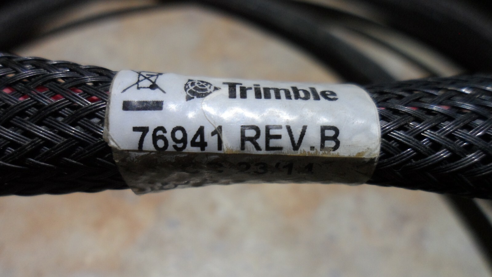 Used Trimble 76941 Cable Assembly, Power To Cab, Field IQ, ZTN76941 Harness