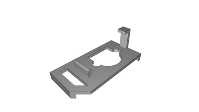 Bracket for Raspberry Pi 3B Compatible with CR-10 Printer & Smraza Case