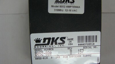 DKS Doorking Door King Amptenna Long Range 318MHz 8052-080
