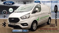 2019/19 FORD TRANSIT CUSTOM 1.0 ECOBLUE 130ps LIMITED SILVER DIESEL NO VAT VAN