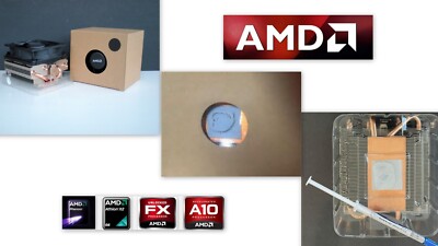 AMD CPU COOLING FAN FOR PHENOM II X6 1055T 1065T 1075T SOCKET AM3 AM3+ - NO CPU
