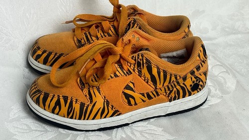 Nike Dunk Low Next Nature Tiger Stripes Toddler Sneakers
