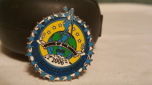 Crewe Of Columbus 2006 That Old Song And Dance Lapel Hat Pin.Excellent