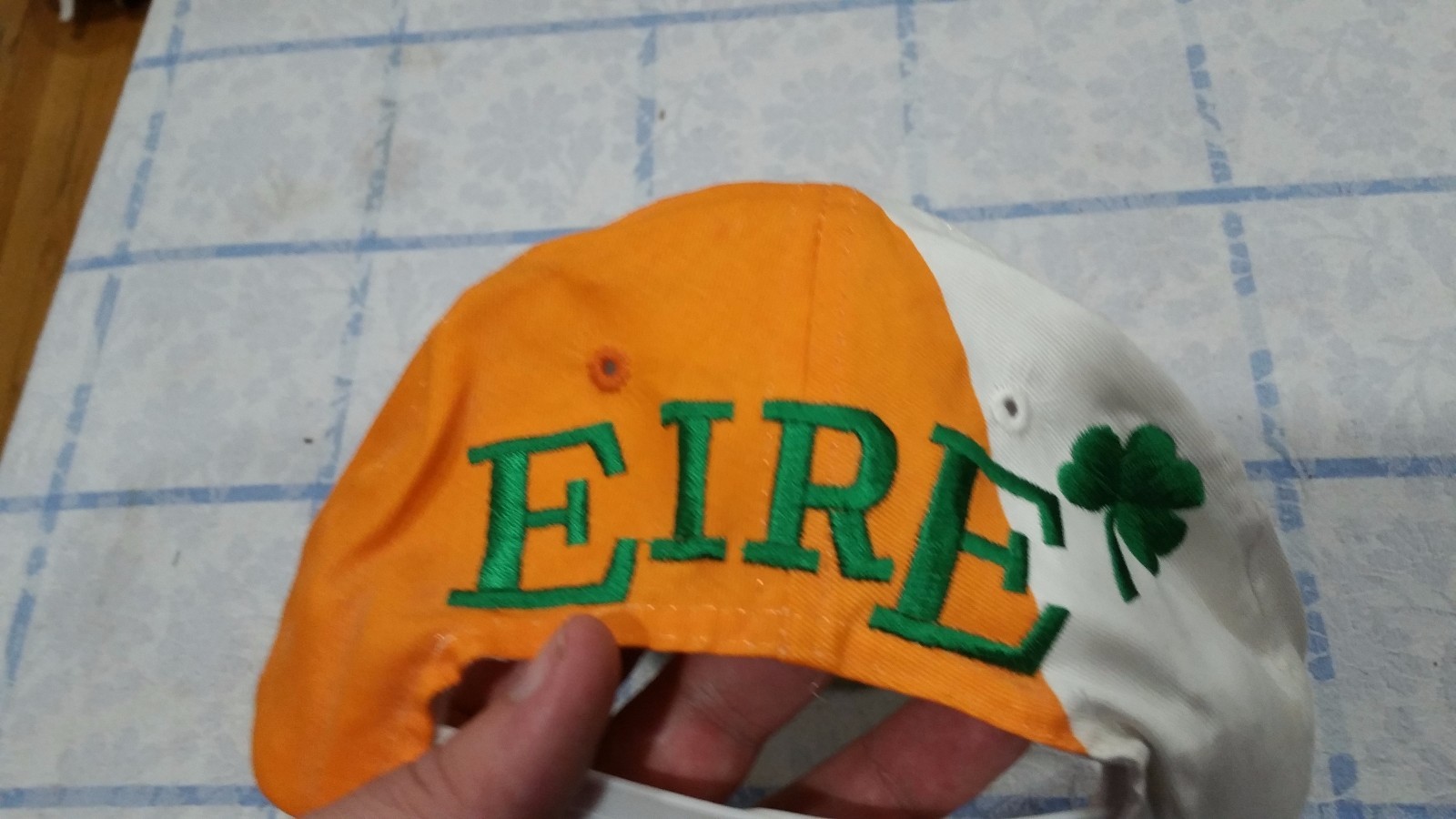 Vintage Ireland World Cup 1994 Global Caps Soccer Snapback Hat Throwback Eire