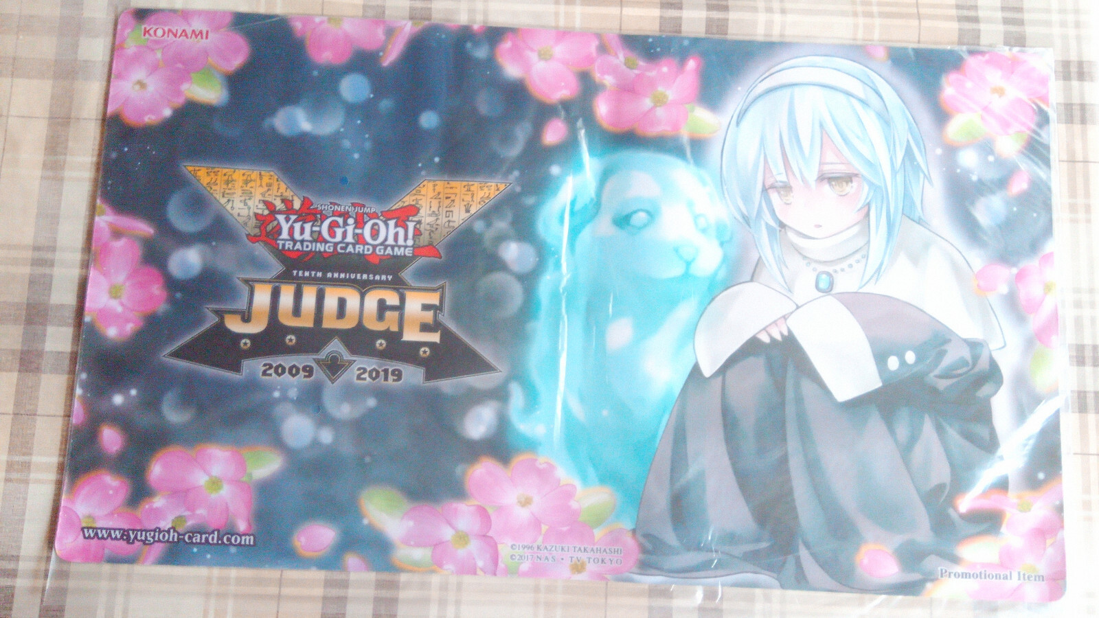 Yugioh Ghost Sister & Spooky Dogwood 2019 Judge Playmat UNUSED - 5 available