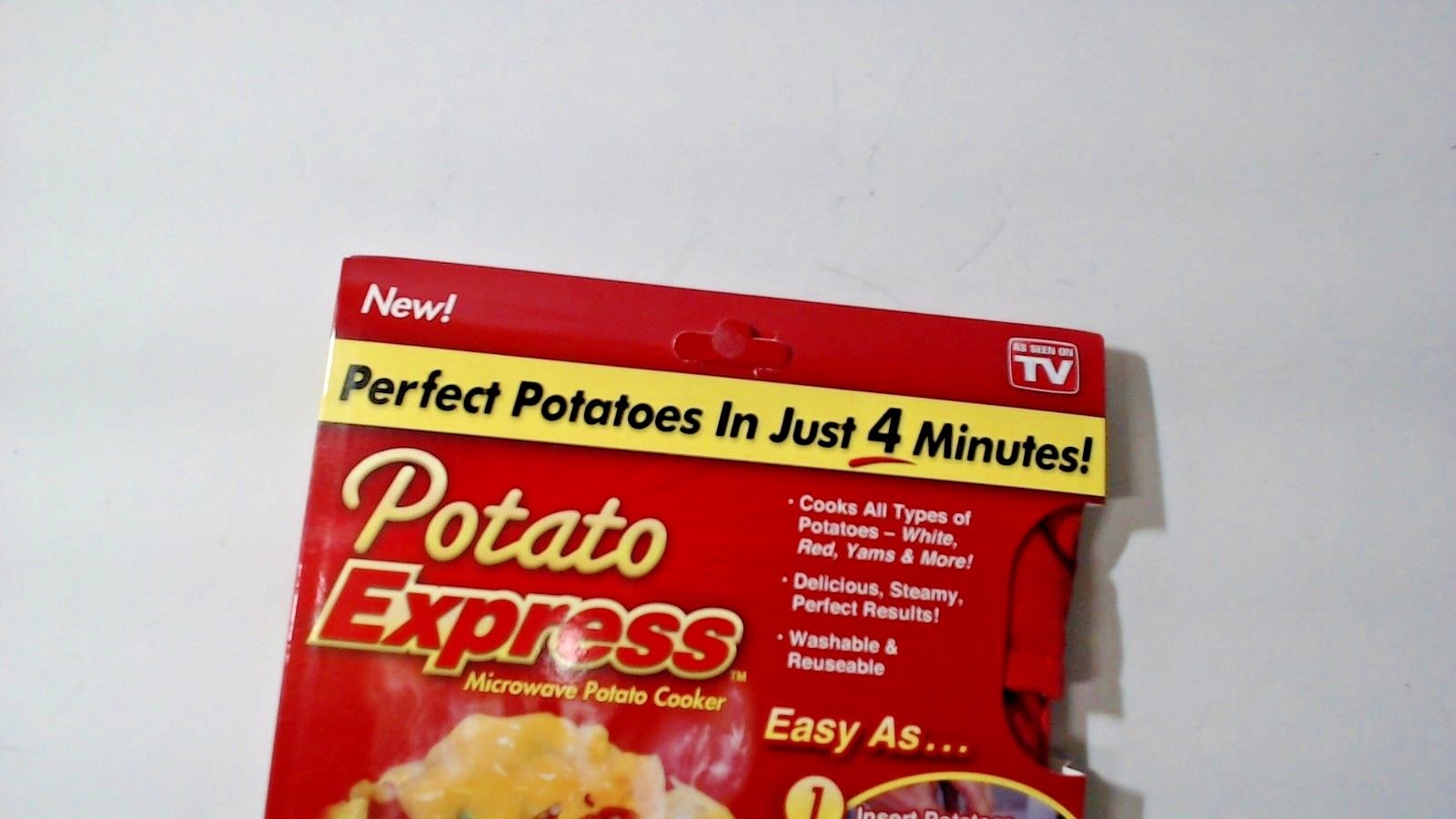 Potato Express Microwave Cooker Perfect Potatoes in 4 mins AS SEEN ON TV