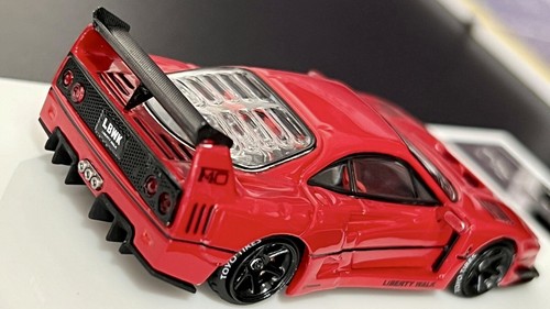 TPC 1:64 LBWK Ferrari F40 Red with Sticker | eBay