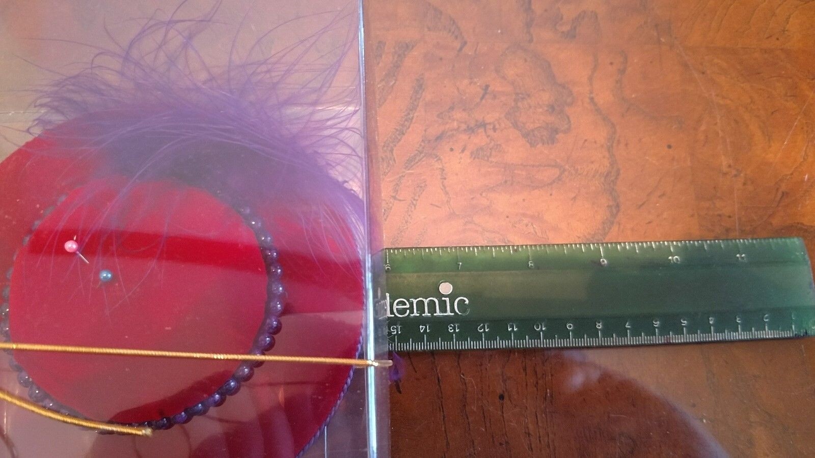 Crafting Sewing Pin Cushion Collectible Cushions Hat Pins Holder NOS