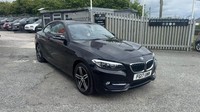 2017 BMW 2 Series 218I SPORT Coupe Petrol Manual