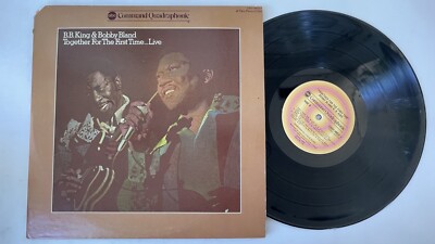 BB KING & BOBBY BLUE BLAND Together ABC Blues Soul LP HEAR 