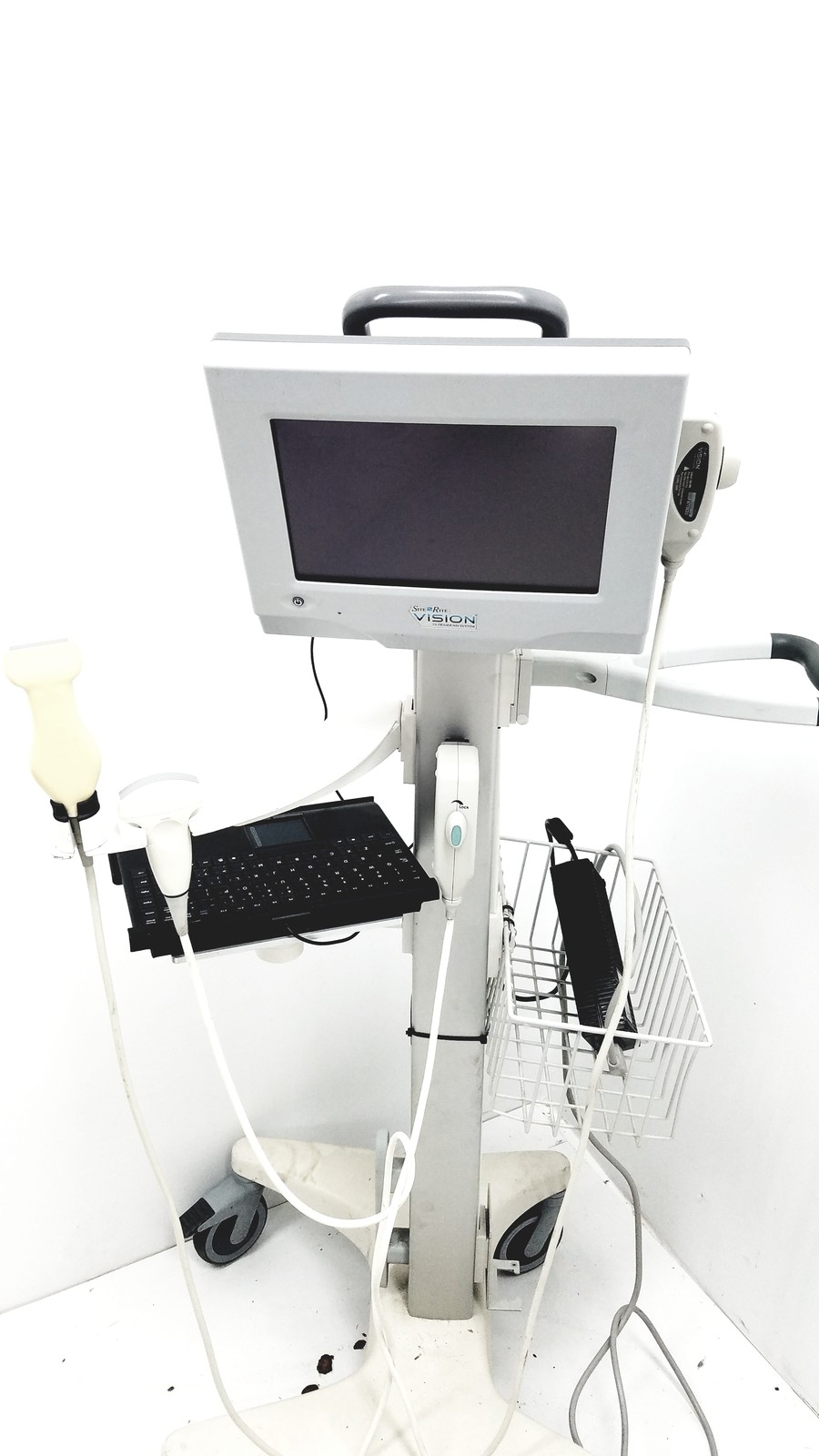 Site Rite Vision Ultrasound System 9770032 with Rolling Cart & Extras