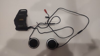 Sena 10S Motorcycle Bluetooth Communication System - Untested - Parts Only