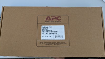 APC AP9563 APC Basic Rack 2.4kVA PDU - 10 x NEMA 5-20R - 2.4kVA - 1U  NEW