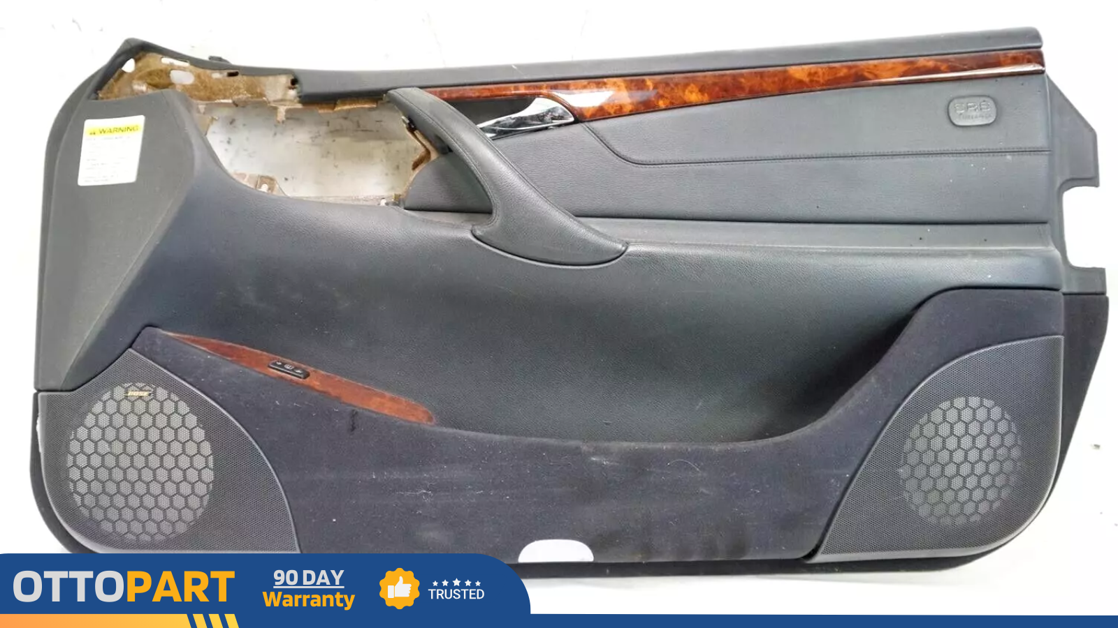 2000-06 Mercedes W215 CL500 CL55 Front Right Side Interior Door Panel Black OEM