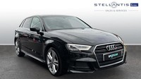 2017 Audi A3 1.4 TFSI CoD S line Sportback 5dr Petrol Manual Euro 6 (s/s) (150 p