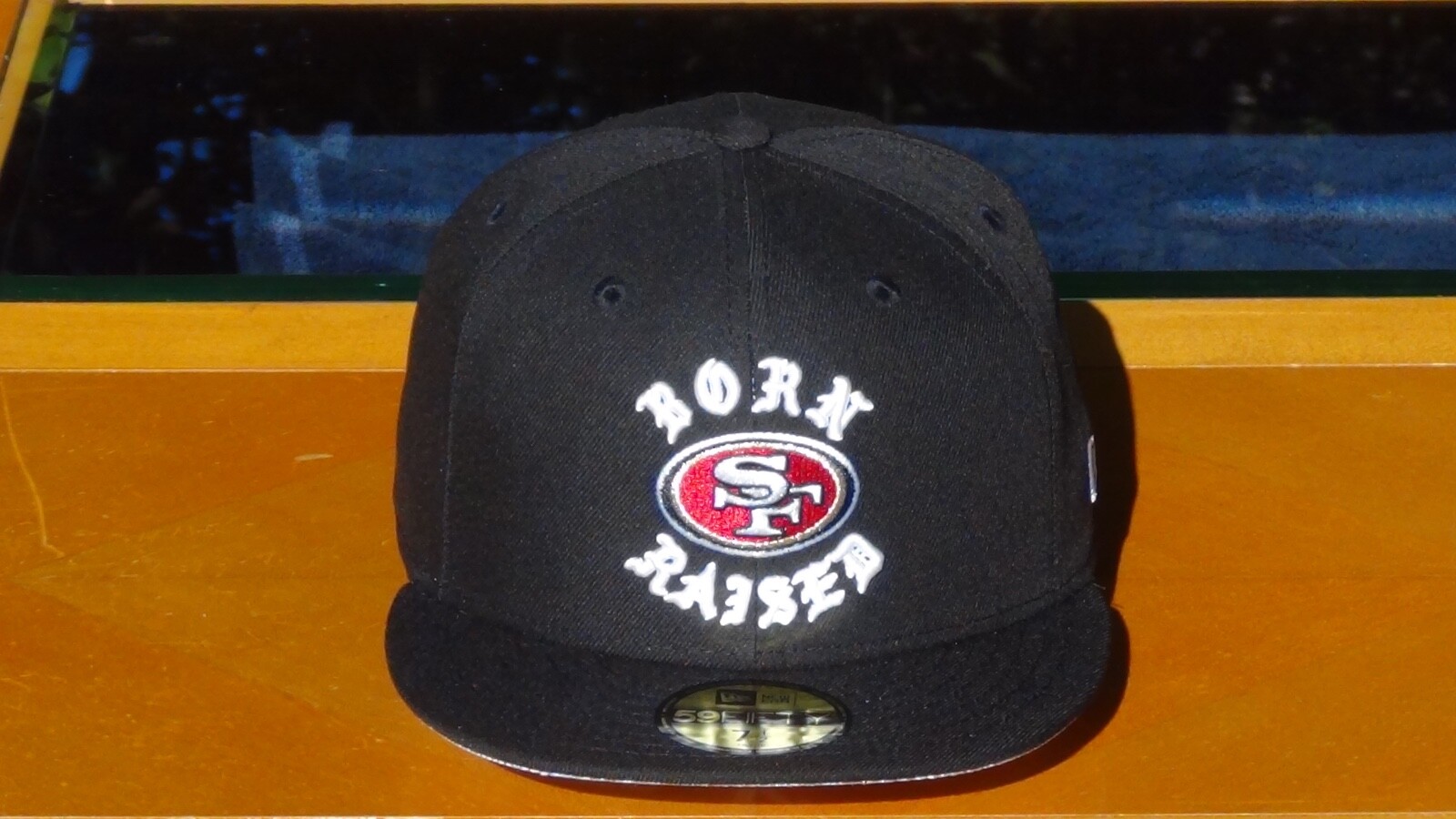 キャップ BORN x RAISED + 49ERS ROCKER FITTED Born X Raised