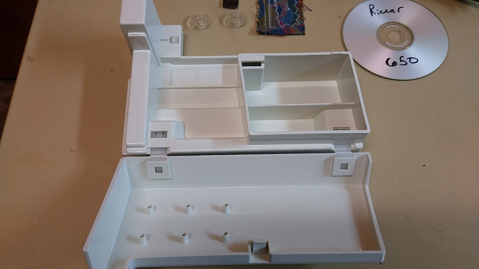 Riccar 650 Sewing Machine Free Arm Leather Upholstery Denim SERVICED NICE!