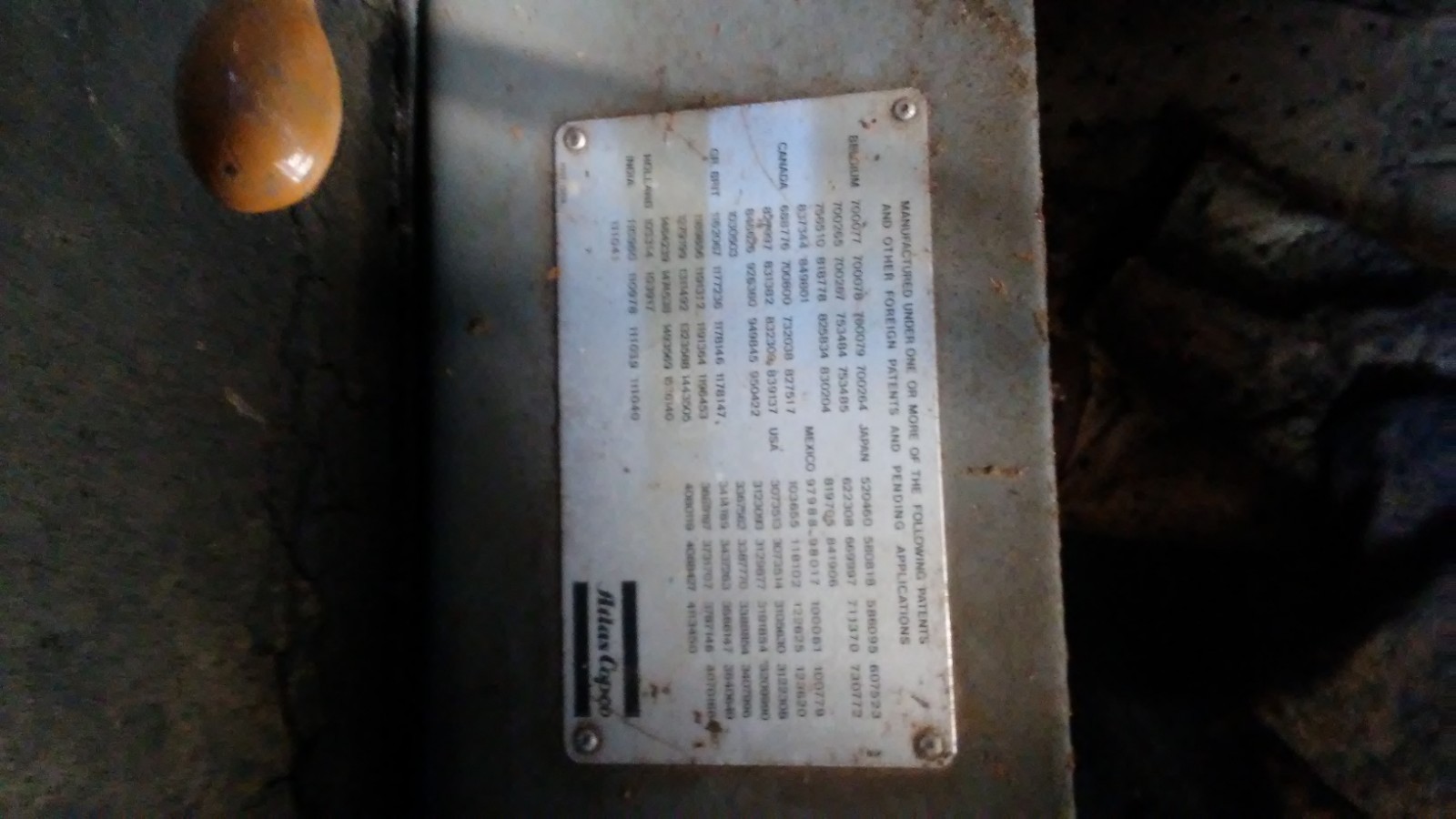 Atlas Copco ZA4-52 Air Compressor-200 Horsepower