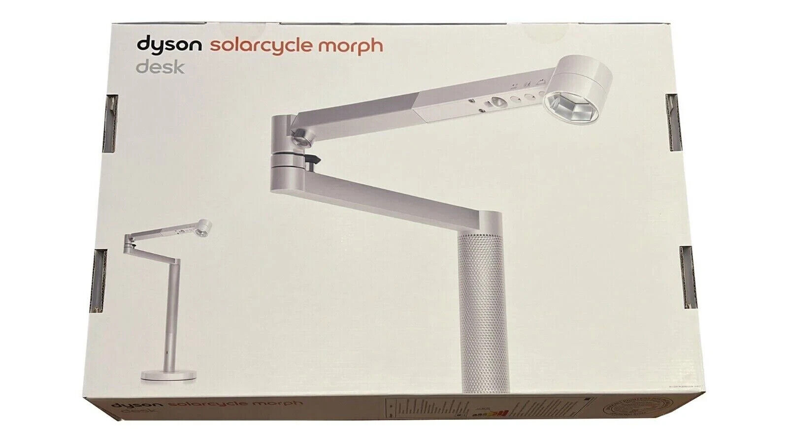 Dyson CD06WS Lightcycle Morph LED desk light White Silver Dyson CD06WS Lightcycle Morph LED desk light White Silver