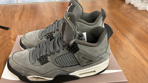Size 10 - Jordan 4 Retro Low Cool Grey 193149728970| eBay