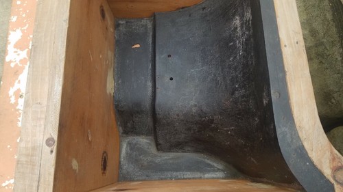 Vintage Wooden Industrial Foundry Mold Pattern Architecture Design Decor