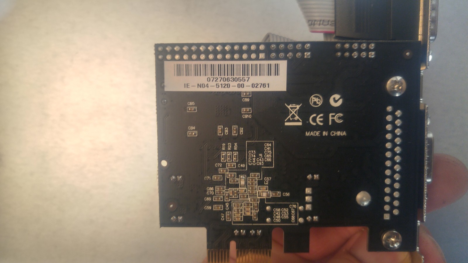 HP DL120 2 Serial port PCIe X1 IE-N04-5120-00-02761