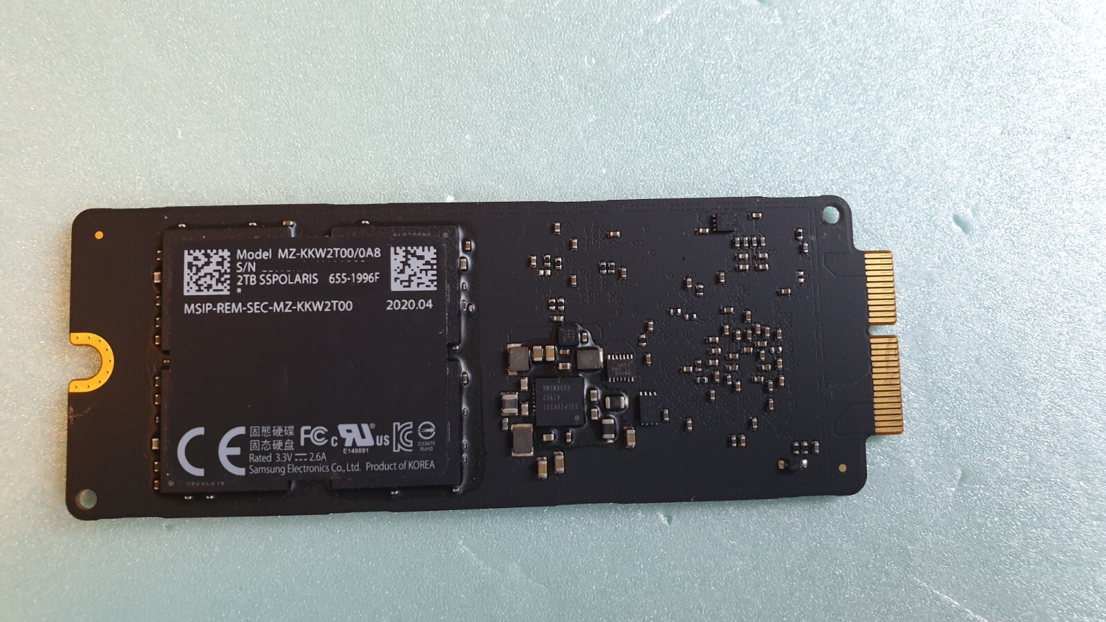 Apple 2TB SSD sspolaris MZ-KKW2T00/0A8 iMac 2019 2017 2015 Apple 2TB SSD sspolaris MZ-KKW2T00/0A8 iMac 2019 2017 2015