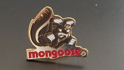Mongoose BMX PIN 1980's   -NOS - NOT A REPRO - IT'S OLD SCHOOL