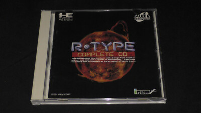 US Seller - R-Type Complete CD CIB NEC PC Engine CD-ROM 2