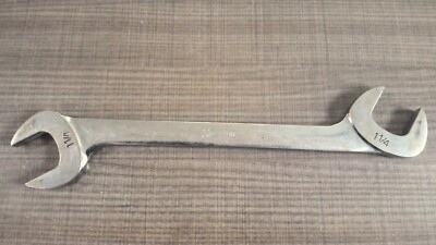 SNAP ON VS40 1-1/4'' 4 WAY ANGLE OPEN END WRENCH- USED U.S.A.!