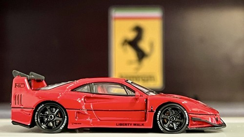 TPC 1/64 Ferrari F40 LBWK Red フィギュア付き TPC 1:64 LBWK F40 Red Diecast Model Car | eBay