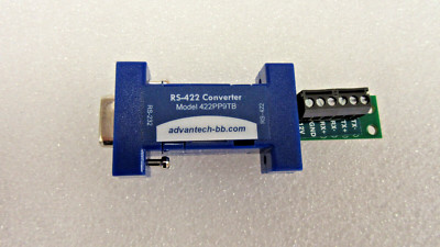  Advantech - BB-422PP9TB Serial Converter, RS-232 DB9 F to RS-422 TB, Port