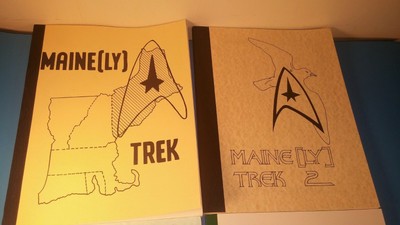 4 Main {LY} Star Trek Fanzines Vol #1 - #4  Near Mint