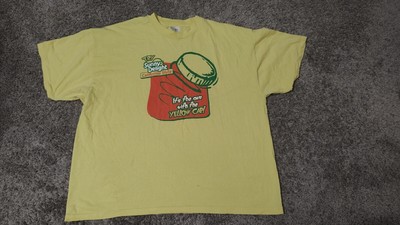 Vintage 90's Sunny D Delight California Style Yellow  XXL T Shirt Single Stitch 