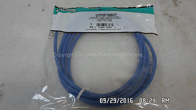 NEW Panduit UTPSP10BUY Blue Cat6 10 Ft. RJ45 to RJ45 T568B UTP Patch Cord