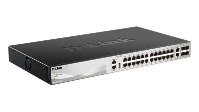 D-Link - DGS-3130-30TS - D-Link DGS-3130-30TS Ethernet Switch - 26 Ports -