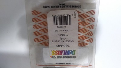 Devilbiss 190512 TGS4K5 Gasket Kit (TGS Cup)