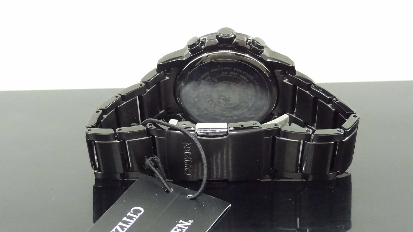 Pre-owned Citizen At8175-58e Radio Controlled Tachymeter World Time Men's Watch $650