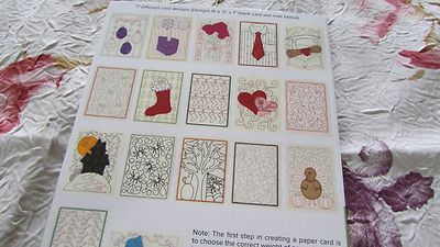 Anita Goodesign Embroidered Cards Emb Design Cd Opened Unused EXCELLENT