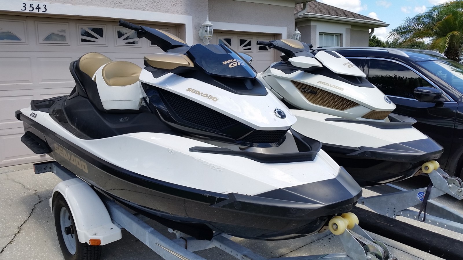 2012 Sea Doo GTX 155 S and GTX 260 IS LImited, Both need work, 59 & 95 Hrs